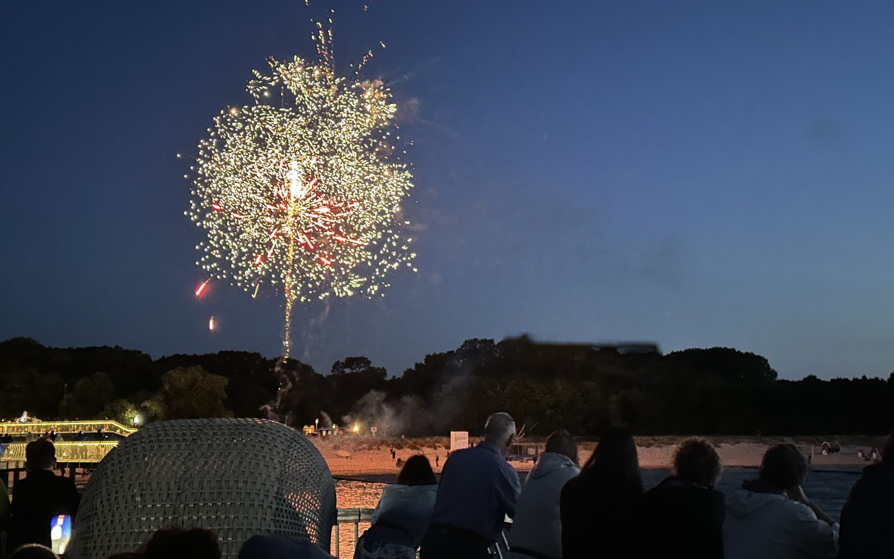 Last Minute zum Seebrückenfest, Feuerwerk am Strand erleben!